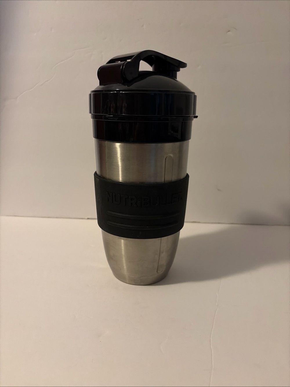 NutriBullet Stainless Steel Insulated Portable Blender Cup Black